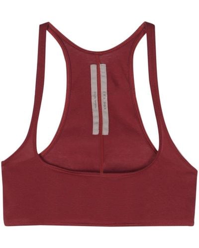 Rick Owens Unhorny Cropped Top - Rood