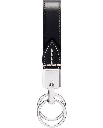 Tod's Leather Key-chain - White