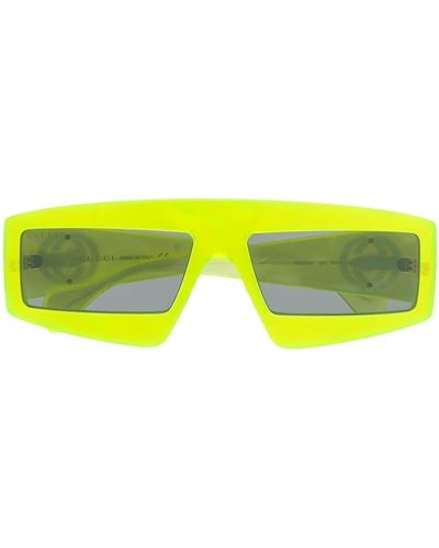 Gucci Neon Sunglasses - Yellow
