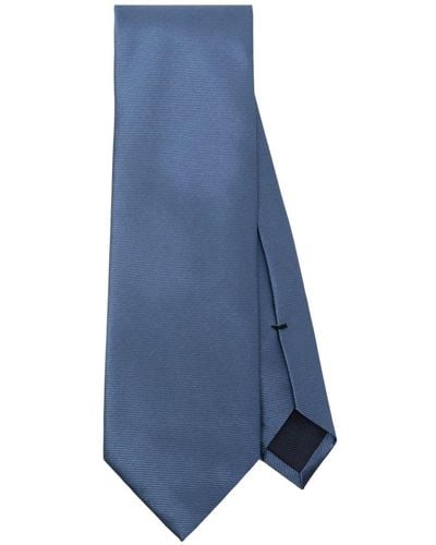 Tom Ford Krawatte aus Seidensatin - Blau