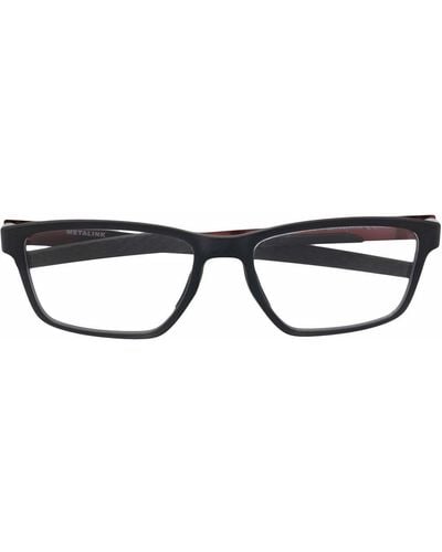 Oakley スクエア眼鏡フレーム - ブラウン