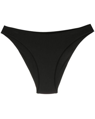 Fisico Logo-patch Bikini Bottoms - Black