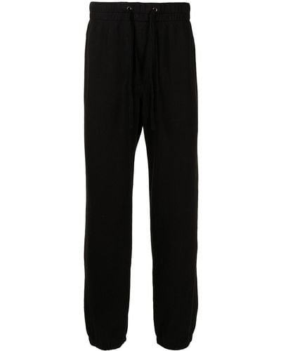 James Perse Pantalones de chándal con cordones - Negro