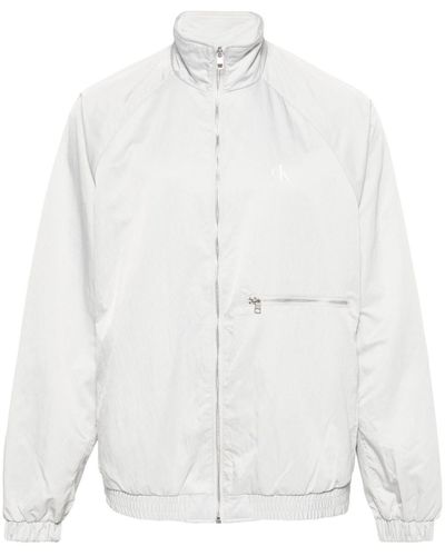 Calvin Klein ロゴ ライトジャケット - ホワイト