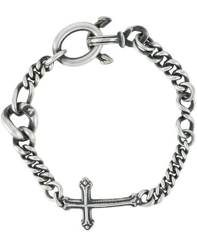Werkstatt:münchen Faith Love Hope Bracelet - Metallic