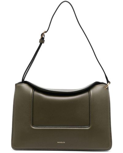 Wandler Penelope Leather Crossbody Bag - Green