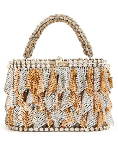 Rosantica Holli Lustrini Crystal-Embellished Bag - Metallic