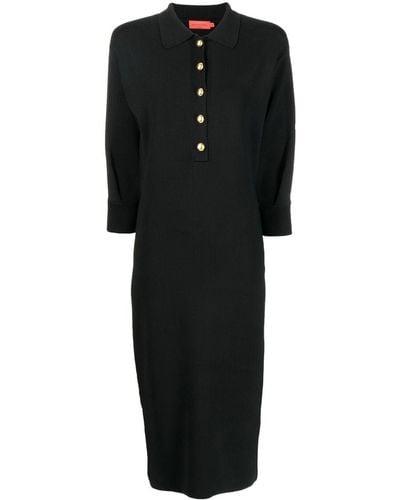 Manning Cartell Fine Knit Midi Dress - Black