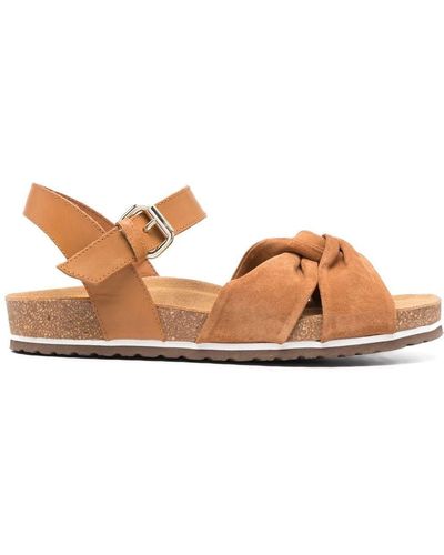 Geox Sandalen aus Wildleder - Braun