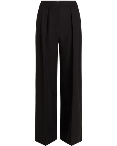 Karl Lagerfeld Pantalones de vestir anchos - Negro