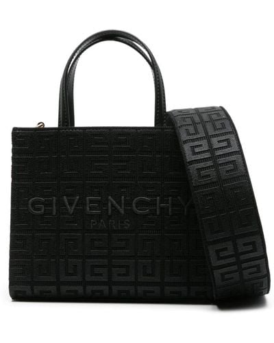Givenchy The G-tote キャンバス ハンドバッグ ミニ - ブラック