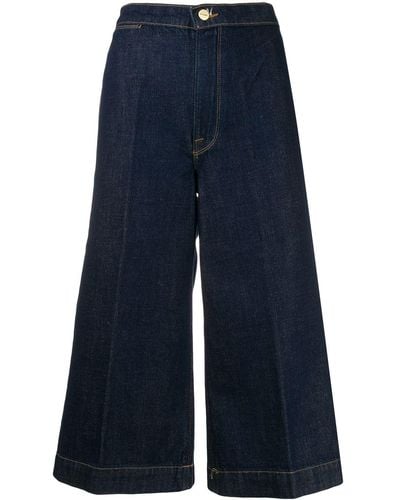 FRAME Jeans crop Le Culotte - Blu