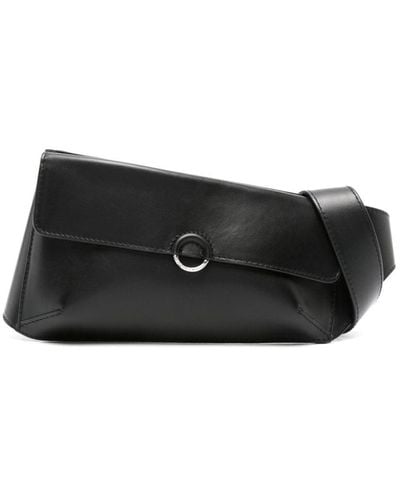 Claudie Pierlot Leather Belt Bag - Black