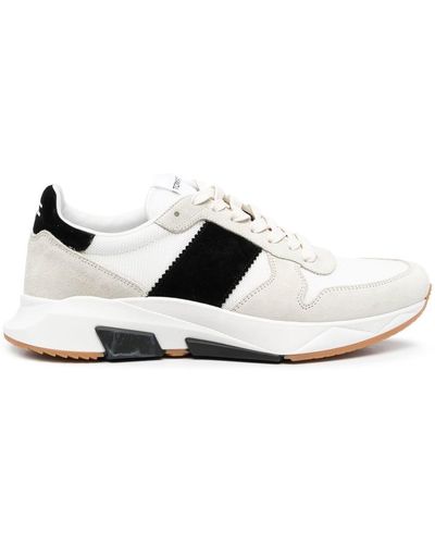 Tom Ford Jagga Low-top Sneakers - Wit