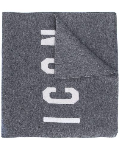 DSquared² 'Icon' Schal - Grau