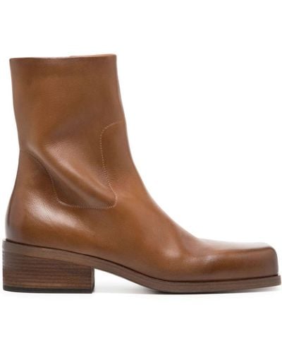 Marsèll Cassello 50mm Leather Boots - Brown