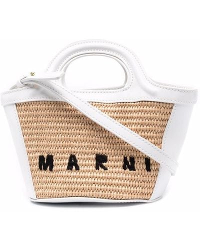 Marni Tropicalia ハンドバッグ - ホワイト