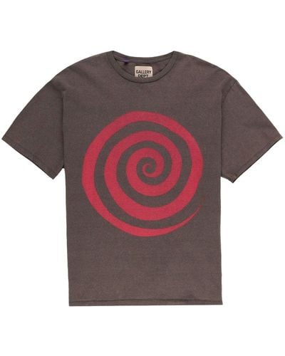 GALLERY DEPT. T-shirt Lost con stampa grafica - Rosso
