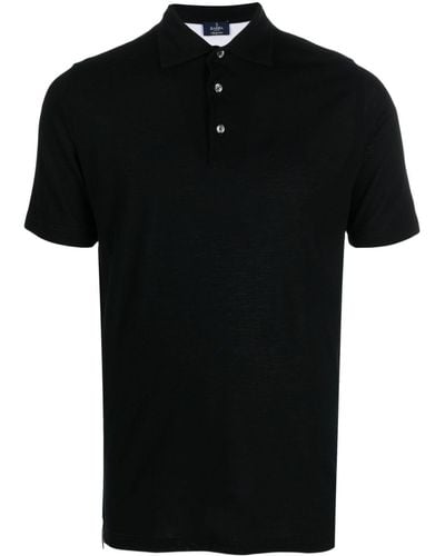 Barba Napoli Katoenen T-shirt - Zwart