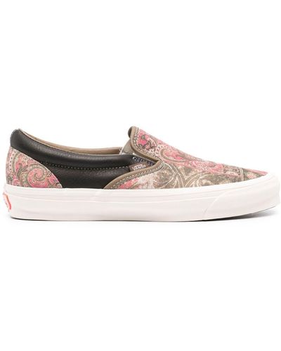 Vans Slip-On-Sneakers mit Paisley-Print - Pink