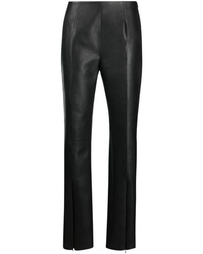 Stand Studio Nicolette Faux-leather Trousers - Black