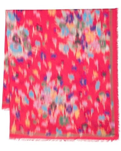 Bimba Y Lola Schal mit abstraktem Print - Pink