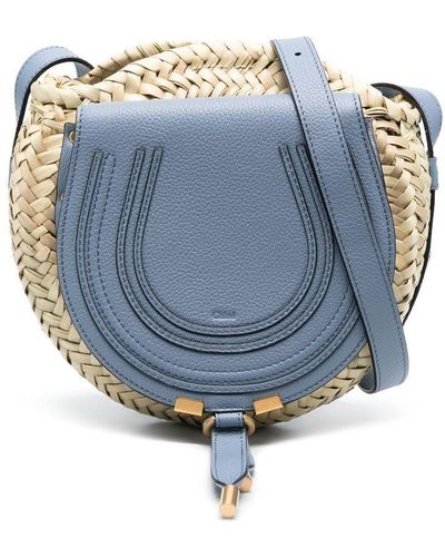 Chloé Marcie Basket Crossbodytas - Blauw