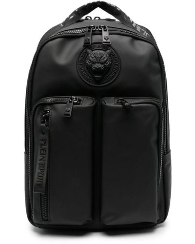 Philipp Plein Boston Multi-pocket Backpack - Black