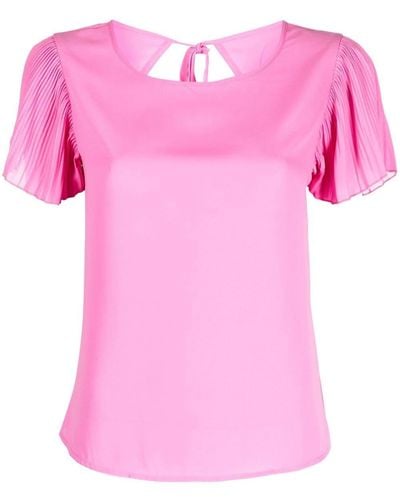 Liu Jo Short-sleeved Blouse - Pink