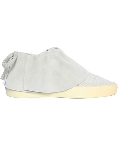 Fear Of God Moc Layered Suede Loafers - White