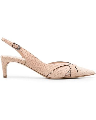 Roberto Del Carlo Décolleté 60mm Leather Pumps - Pink