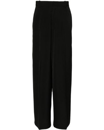 Acne Studios Straight-leg Tailored Trousers - Black