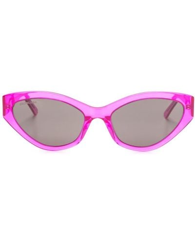 Balenciaga Gv Day Cat-eye Frame Sunglasses - Pink