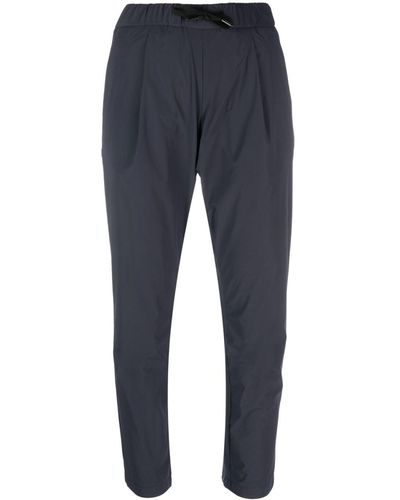 Herno Drawstring-tie Tapered Trousers - Blue