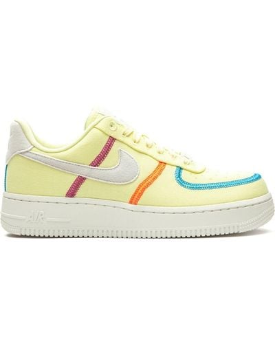 Nike Air Force 1 '07 Lx "life Lime" Sneakers - Yellow