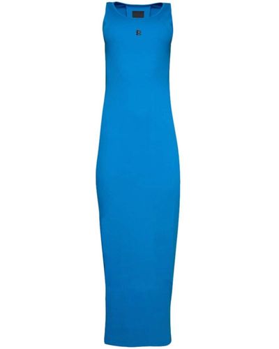Givenchy 4g リブドレス - ブルー