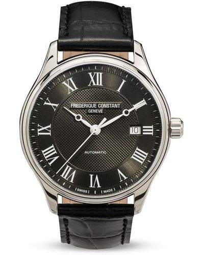 Frederique Constant Classics Index Automatic Horloge - Zwart