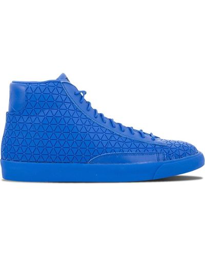 Nike Blazer Mid Metric Qs Shoes - Blue