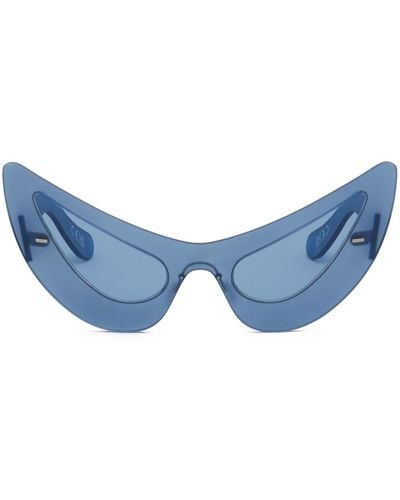 Marni Char Dham Cat-Eye-Sonnenbrille - Blau