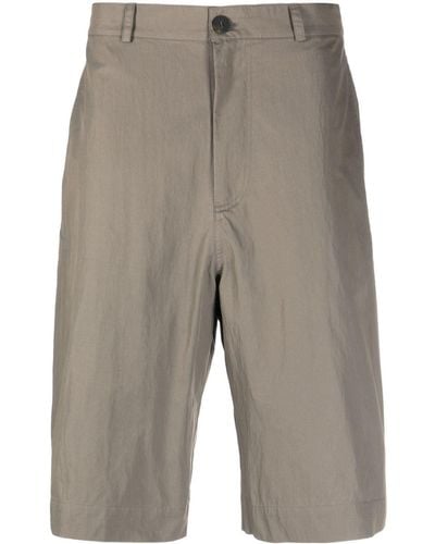 Studio Nicholson Peak High-waisted Shorts - Grey