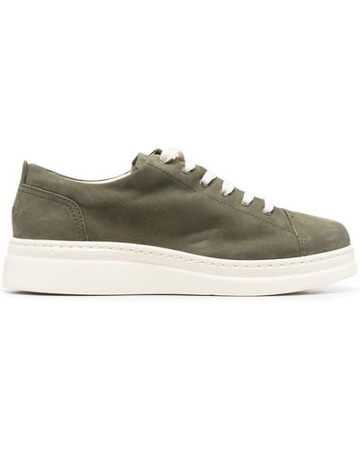 Camper Runner Up Suede Trainers - Green