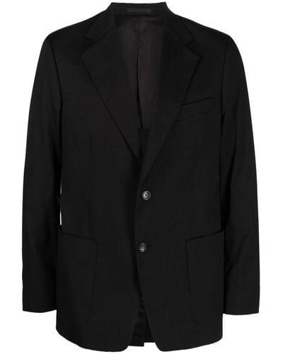 Lanvin Chaqueta de traje con botones - Negro