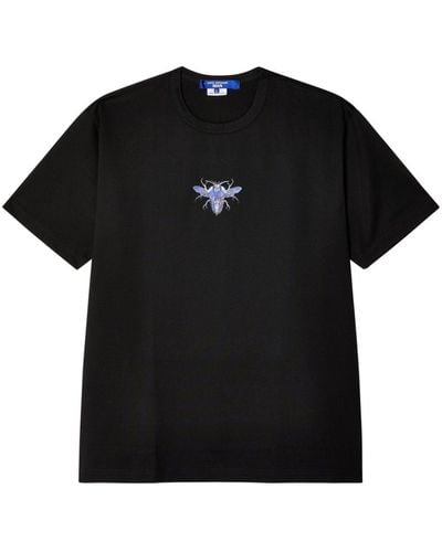 Junya Watanabe Graphic-print Cotton T-shirt - Black