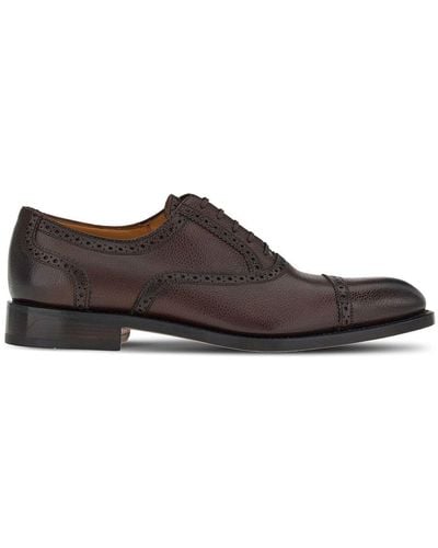 Ferragamo Lace-up Leather Brogues - Brown