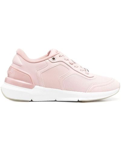 Calvin Klein Embossed Logo Low-top Sneakers - Pink