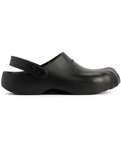 Balenciaga Sunday Slingback Sandals - Black