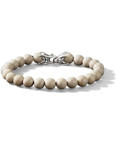 David Yurman Spiritual Beads River Stone Bracelet - White