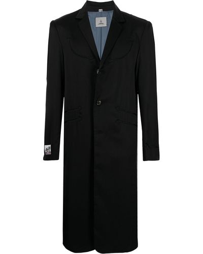 Boramy Viguier Manteau long en laine - Noir