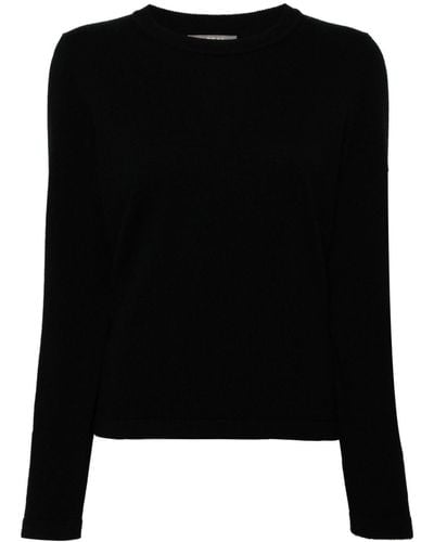 N.Peal Cashmere Hallie Organic-cashmere Sweater - Black