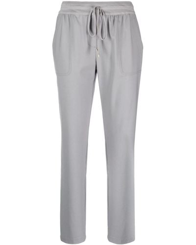 Lorena Antoniazzi Andromeda Knitted Track Trousers - Grey
